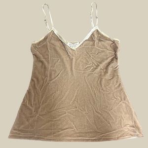 Nili Lotan velvet camisole tank
